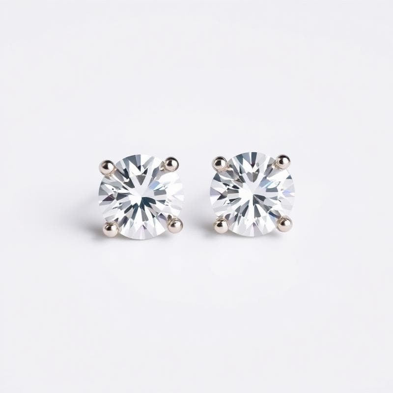 Diamond Stud Earrings